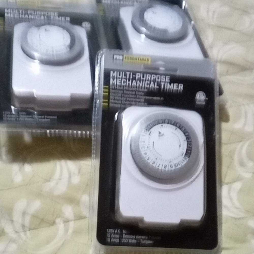 3 New Multi-purpose Mechanical Timers